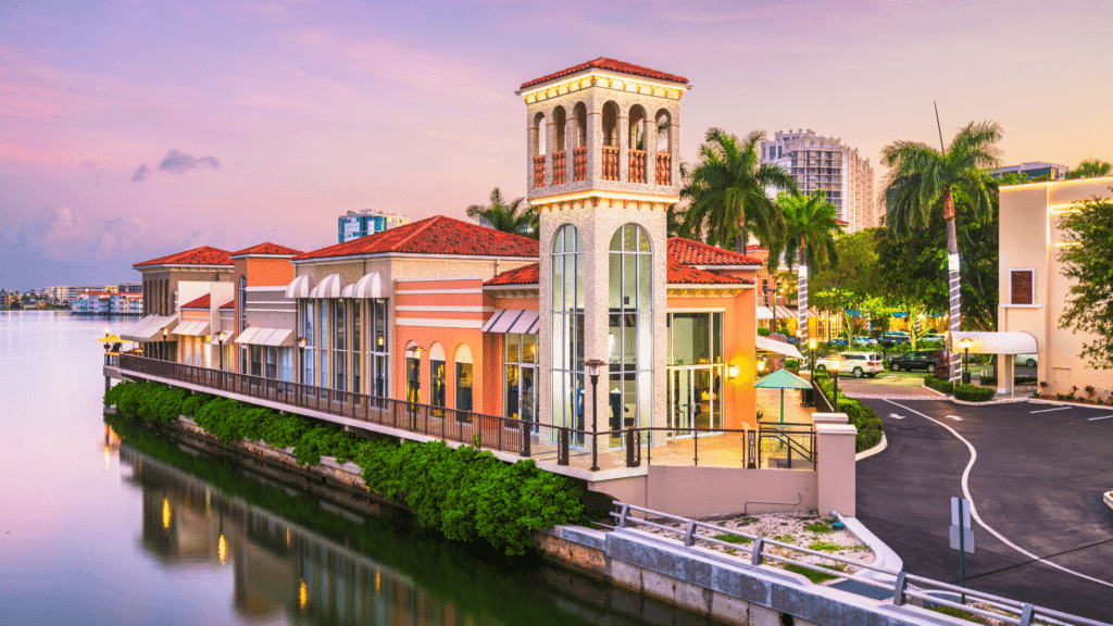 Naples Florida Buildings Naples Florida Buildings by the water