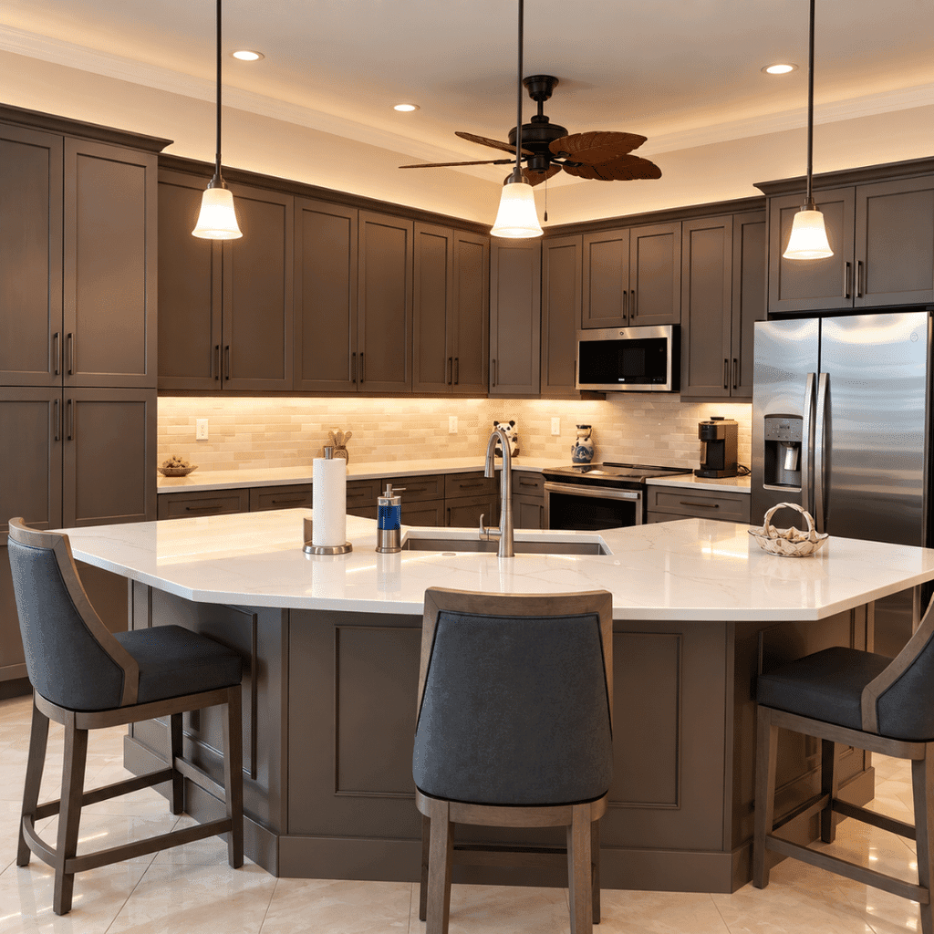Semi-Custom Kitchen Cabinets